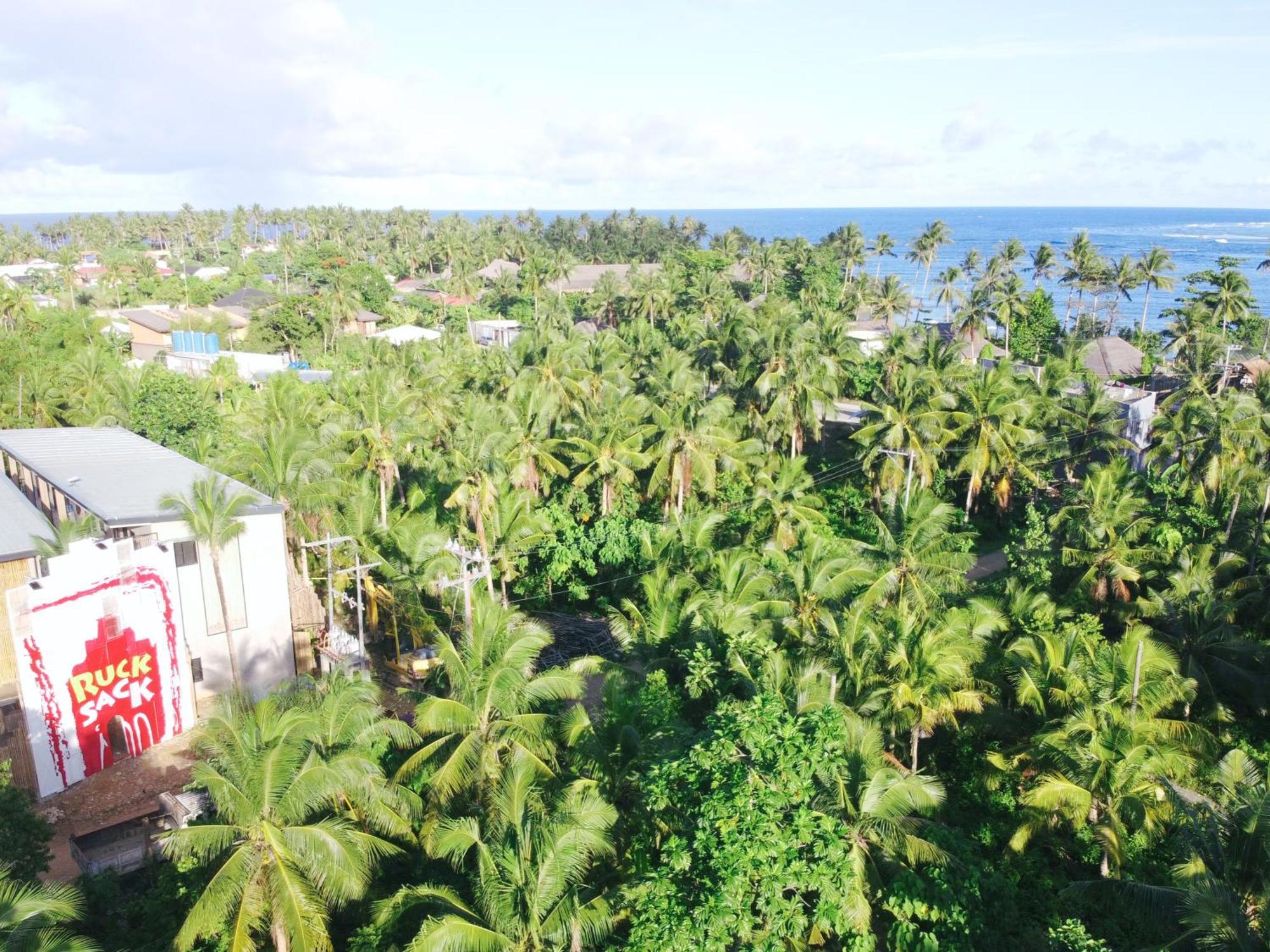 Rucksack Inn Siargao General Luna  Exterior foto